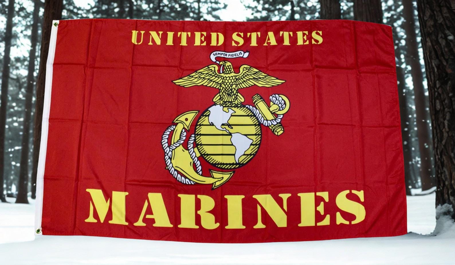 アメリカ海兵隊旗。誇りを持って奉仕したアメリカ海兵隊旗 3 x 5 アメリカ海兵隊旗。誇りを持って奉仕したアメリカ海兵隊旗 3 x 5