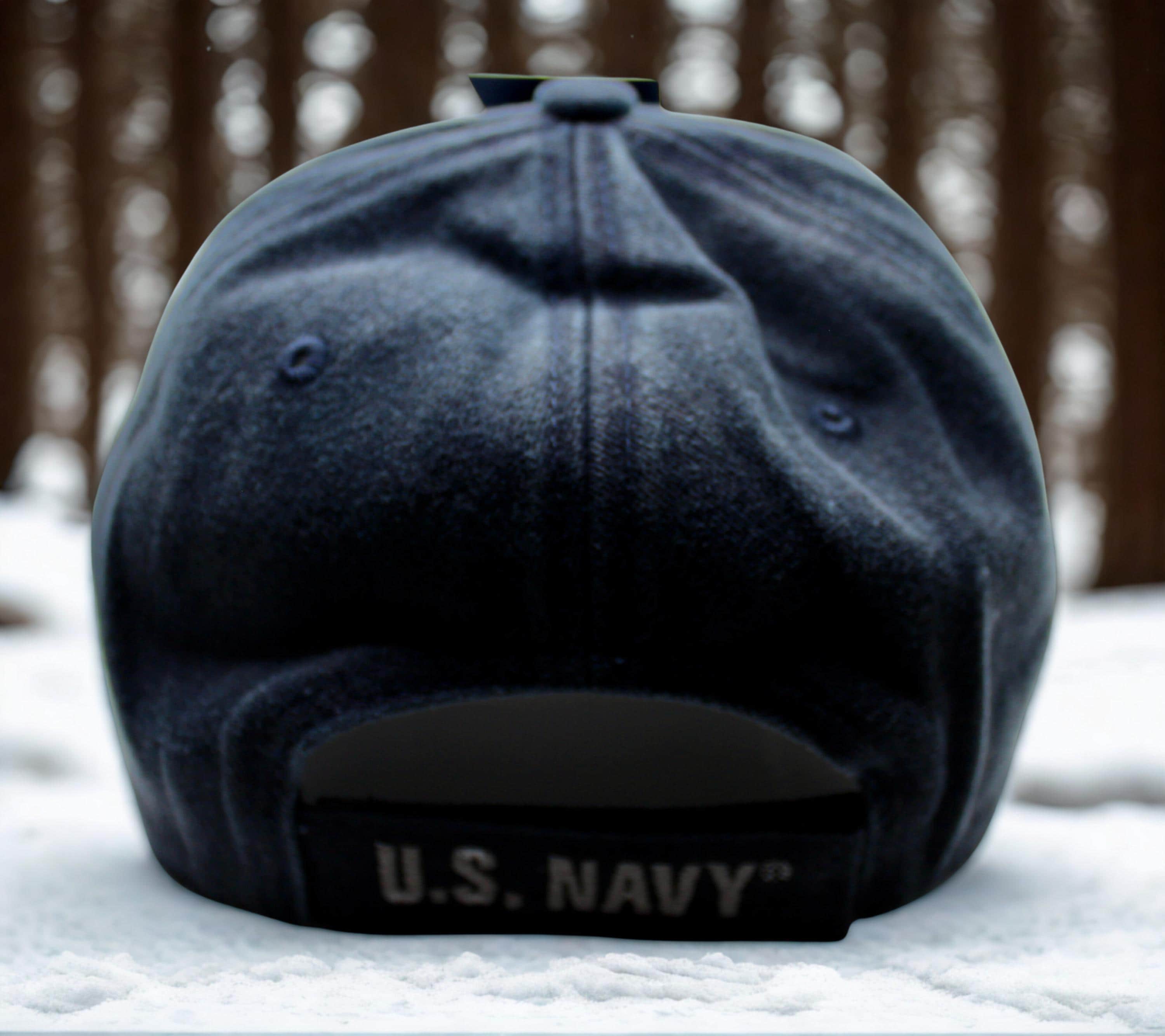 アメリカ海軍エンブレムキャップ - 刺繍入りアメリカ海軍帽子