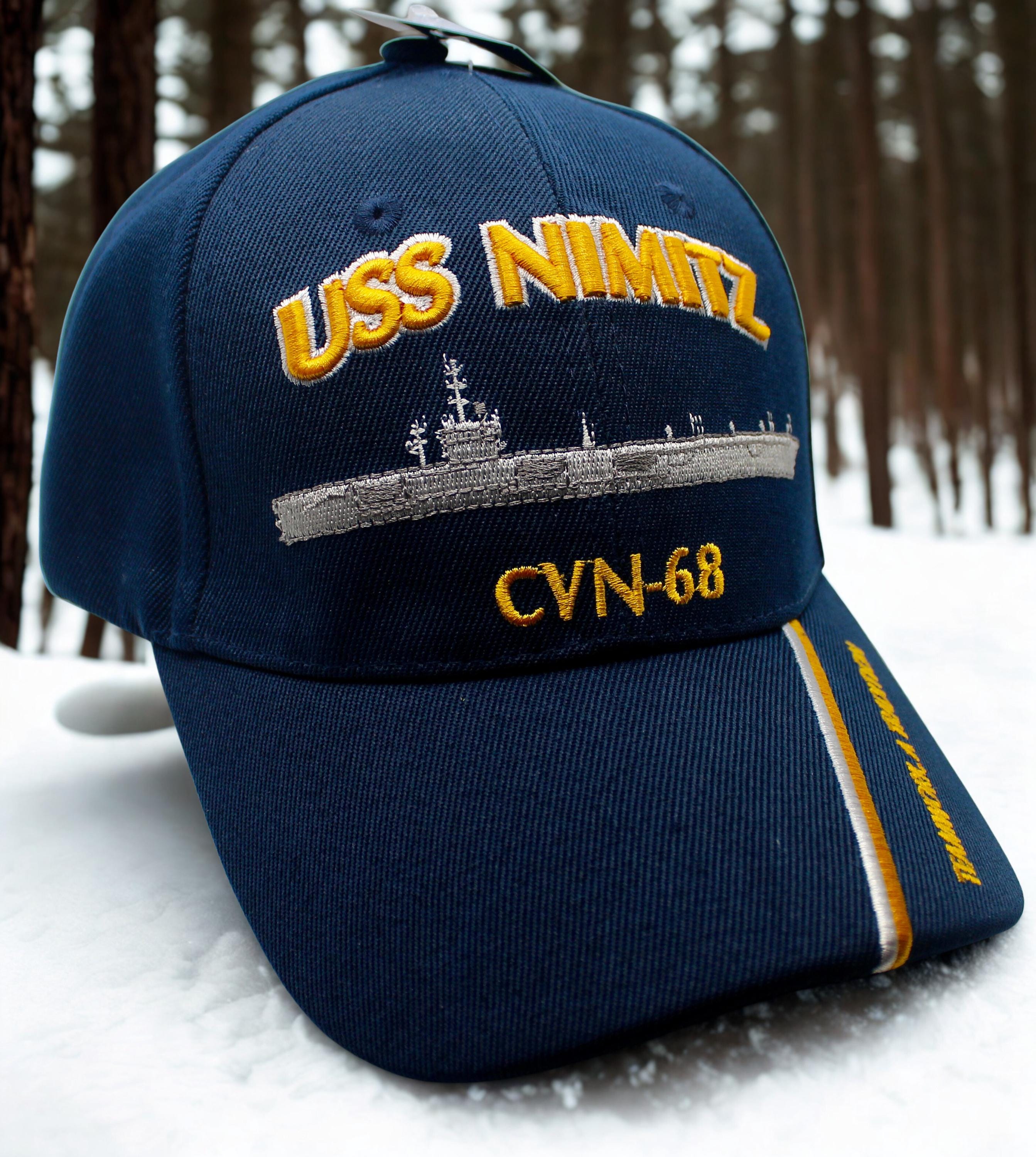 Uss Nimitz USS GONZALEZ DDG-66 NAVY SHIP HAT U.S MILITARY OFFICIAL BALL ...
