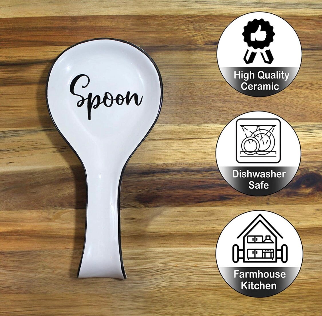 Spoon Rest For Kitchen Counter & Stove Top Etsy
