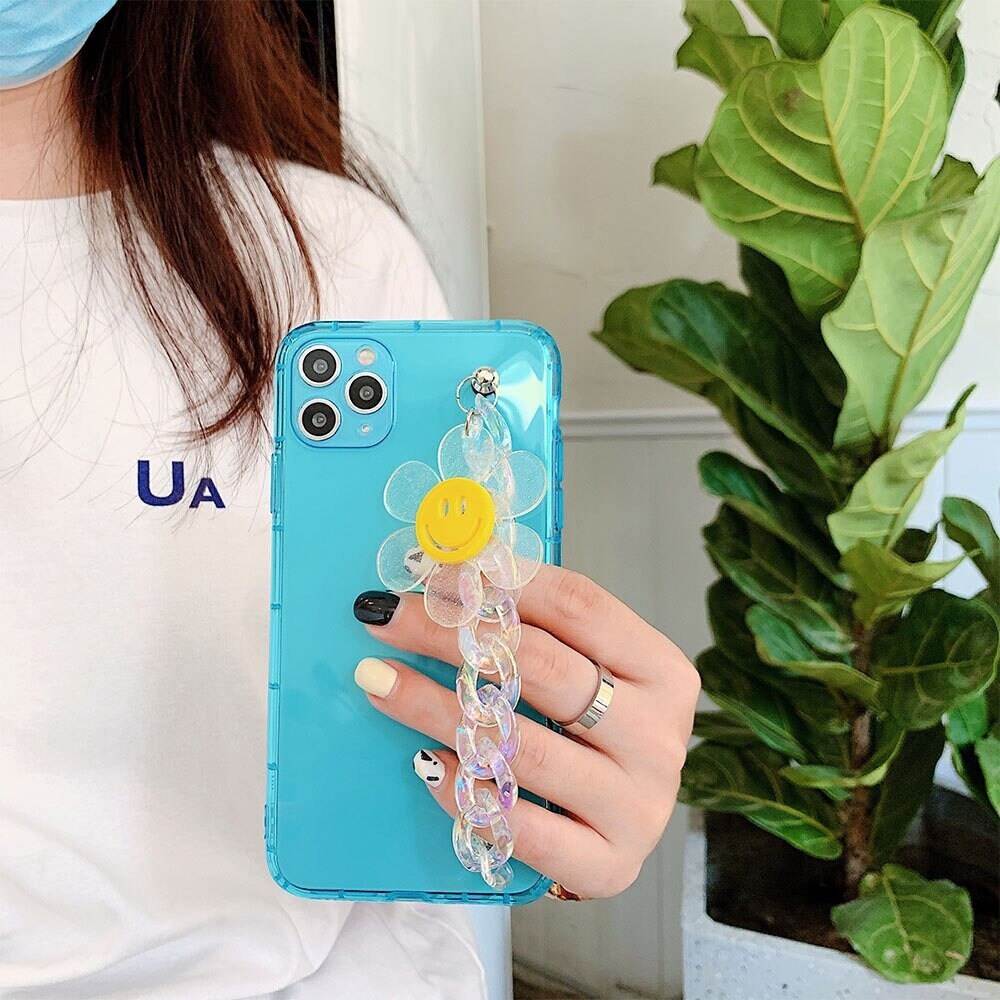 Transparent Wrist Chain Phone Case For iPhone 12 11 Pro Max XR Etsy