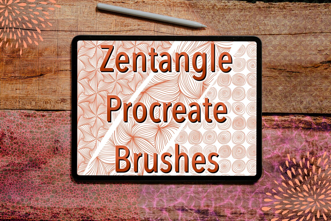 Zentangle Procreate Brushes Etsy