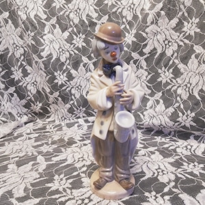 LLADROリヤドロ フィギュリン SAD SAX 悲しきサックス ピエロ LLADROリヤドロ フィギュリン SAD SAX 悲しきサックス ピエロ LLADRO