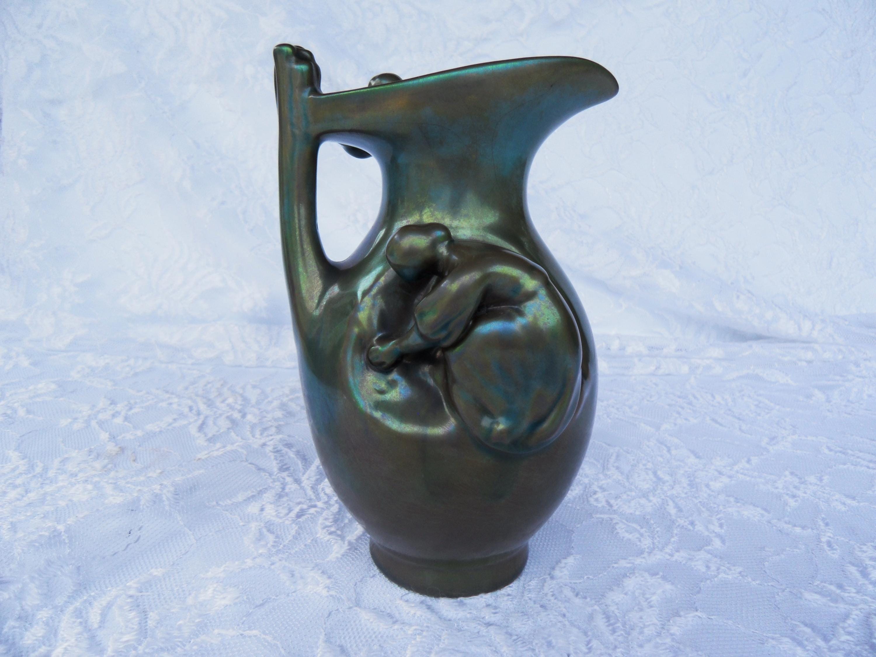 Zsolnay Vase - Etsy