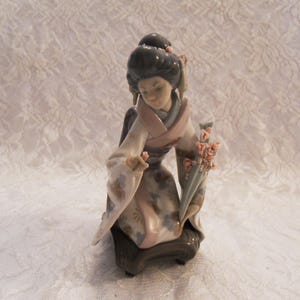 Lladro Geisha Girl Figurine - Etsy
