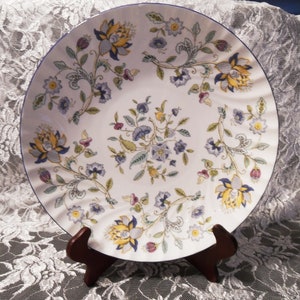 Minton Haddon Hall Blue Serving Dish Bone China S782