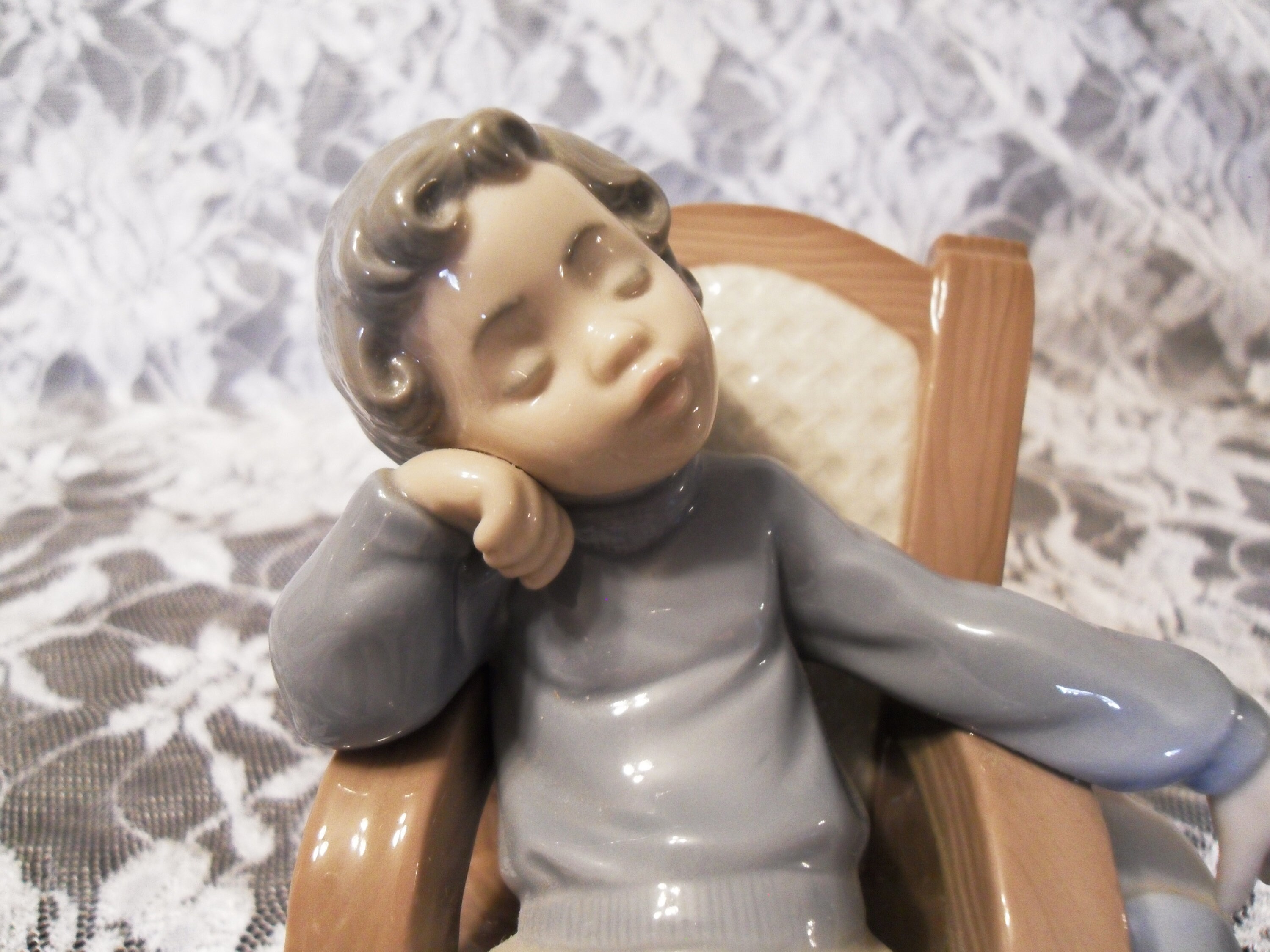 Lladro Figurine Napping Boy 5846 1991 Etsy Lladro Figurine Napping Boy 5846 1991 Etsy