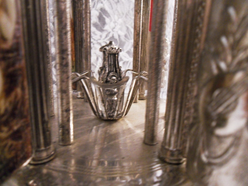 Capodimonte Carousel Music Box Lipstick Holder W Swiss Reuge Etsy