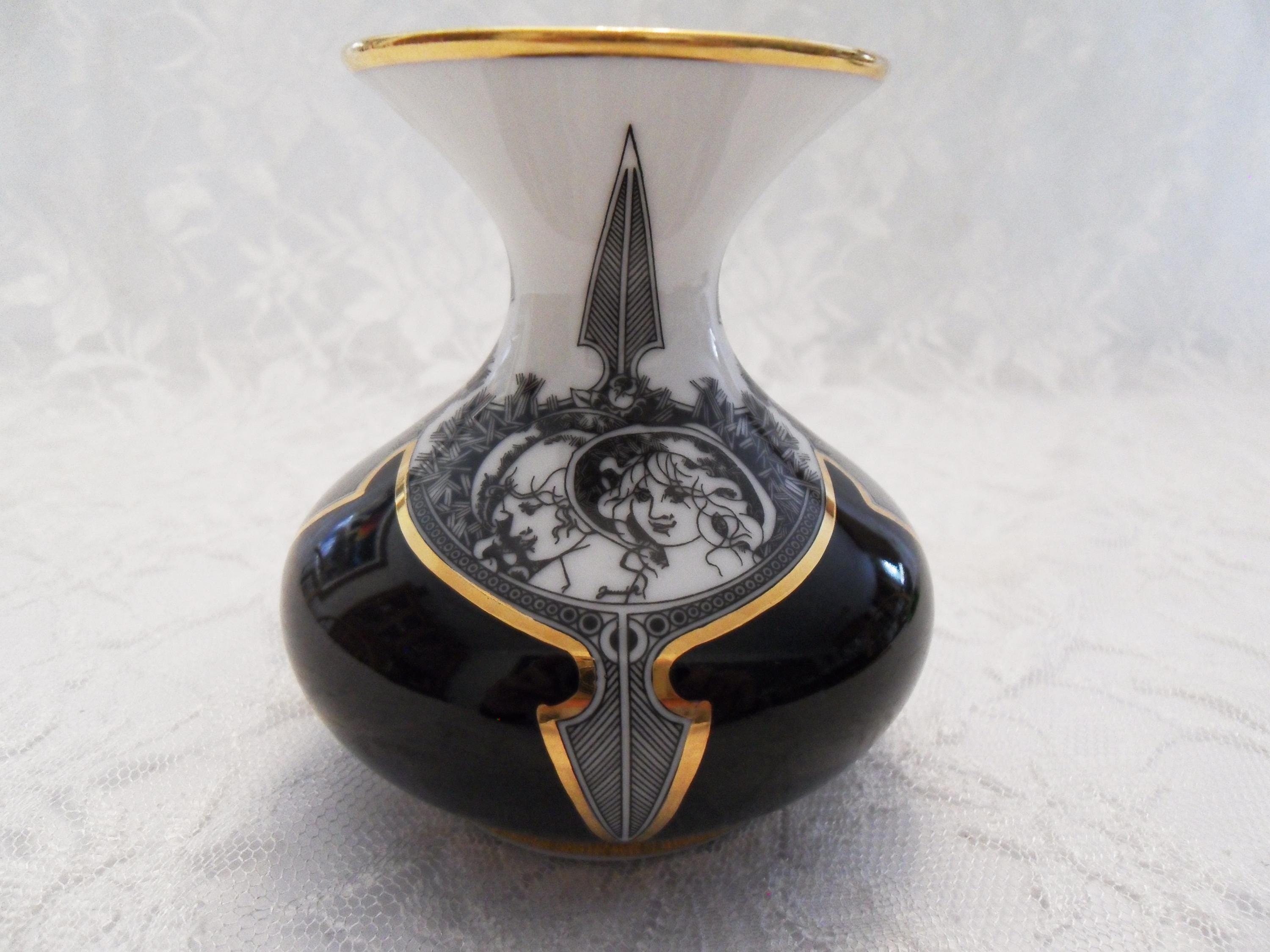 Hollohaza Porcelain Vase - Etsy