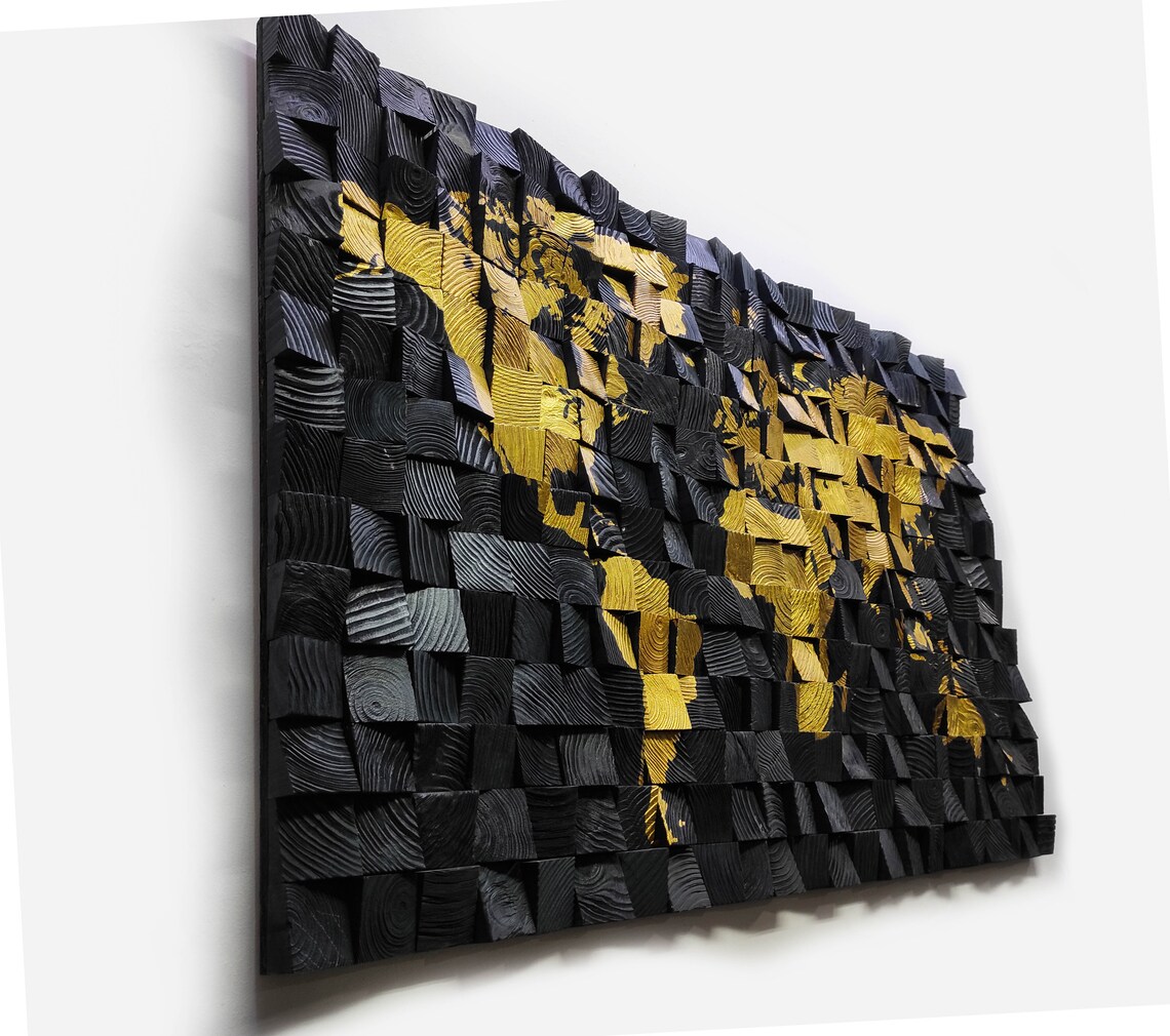 Wood Art, Wall Decor, 3D Wall, Exclusive Art Etsy