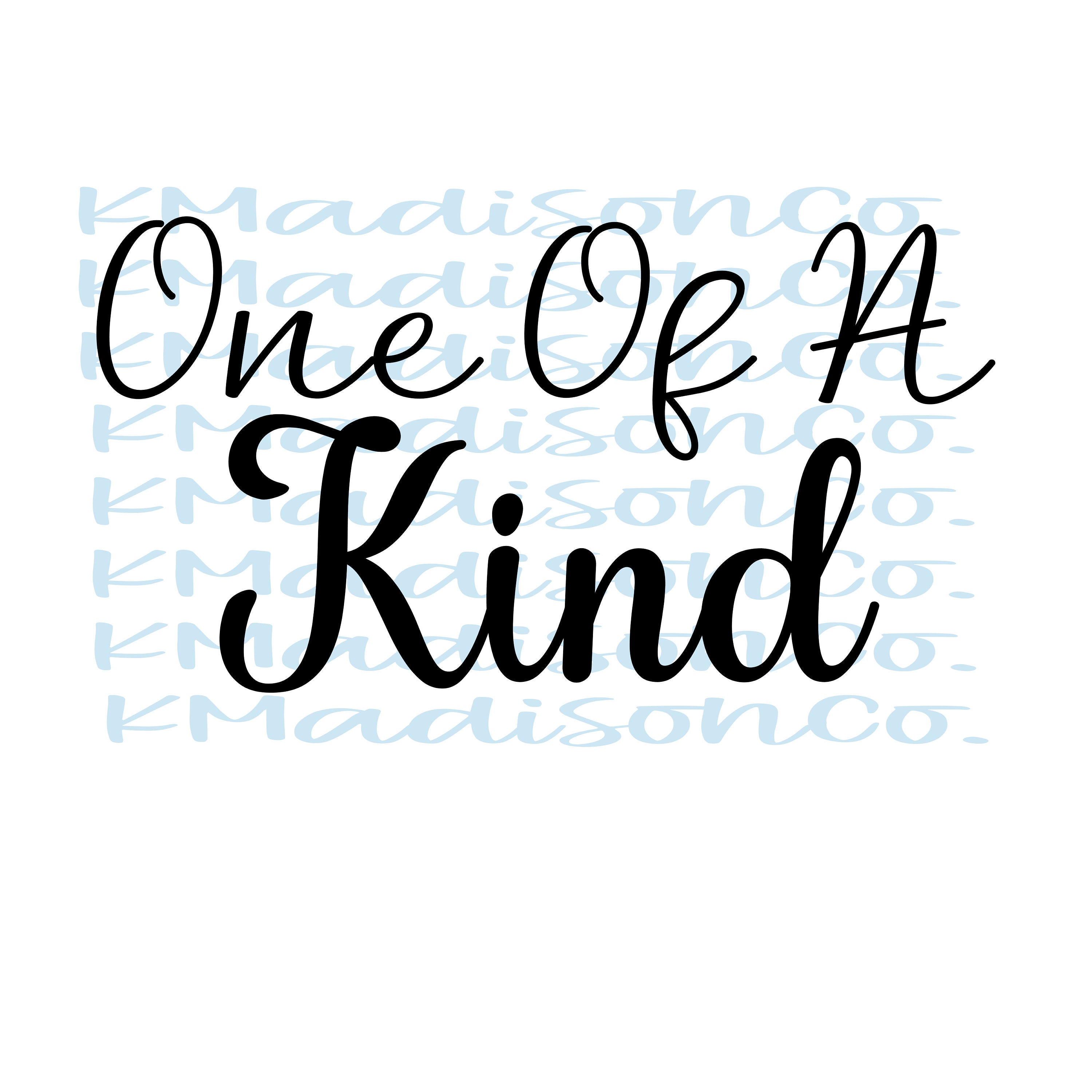 One of a Kind svg One of a Kind jpeg One of a Kind png | Etsy