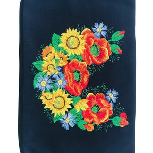 Beautiful Embroidered Laptop Sleeves Handmade in Ukraine Wild Flowers