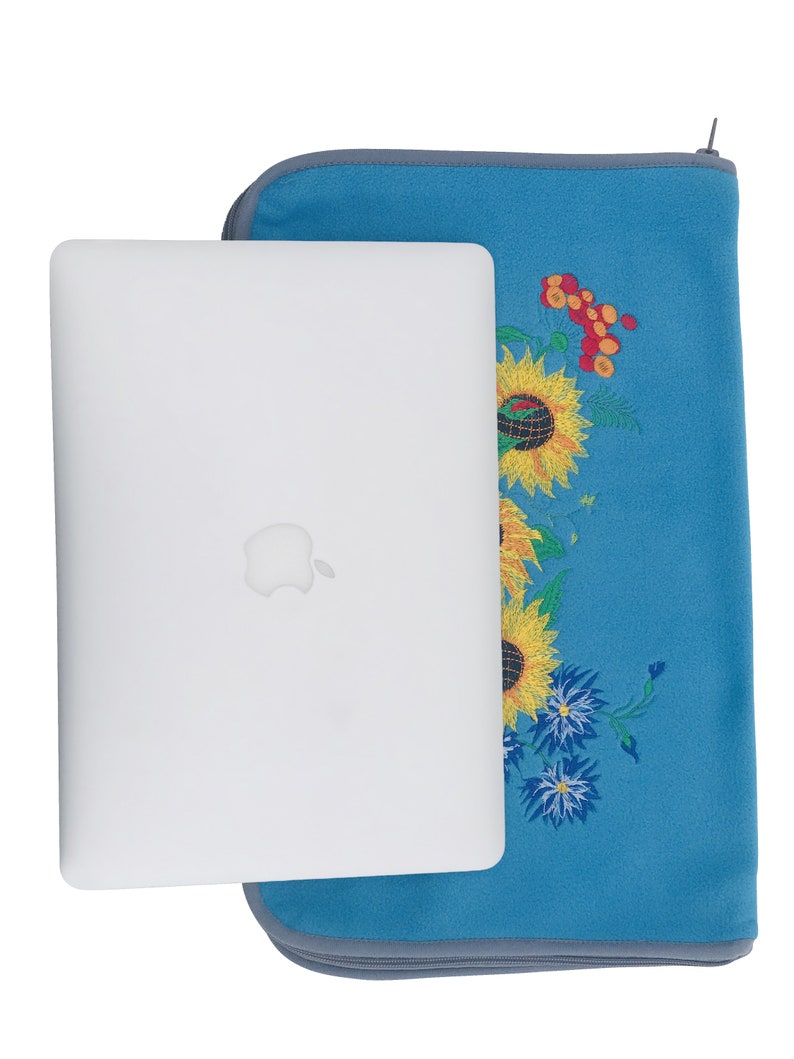 Beautiful Embroidered Laptop Sleeves Handmade in Ukraine image 2