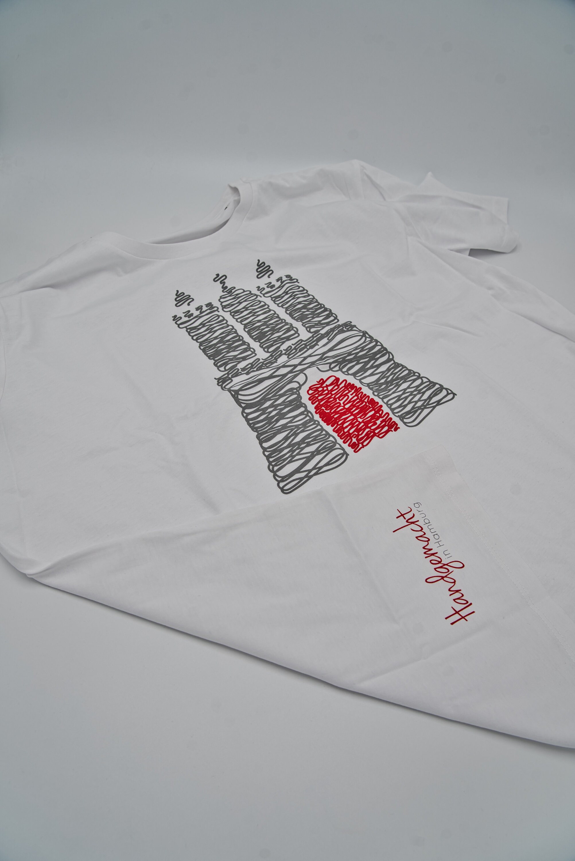 Tshirt unisex Hamburg handmade in Hamburg city of Hamburg Etsy