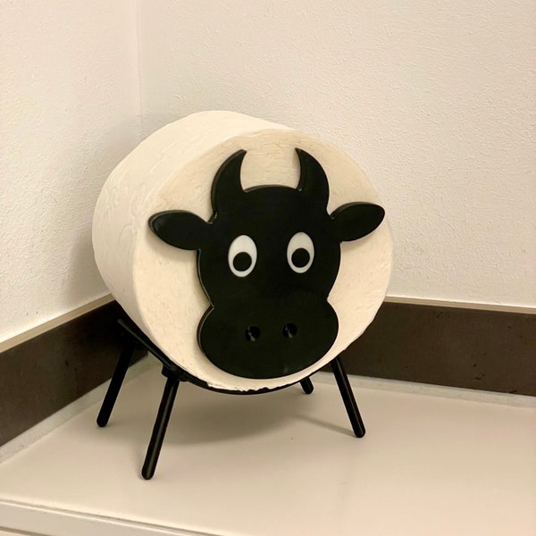 Toilettenpapierhalter - 3D-Druck - Kuh, Schaf