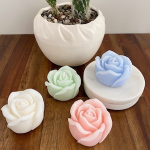 Rose Candles - Mothers Day Gift, Candle Shape, Candle, Grandma Gift, Cool Candle, Unique Candle, Flowers, Holiday Gift