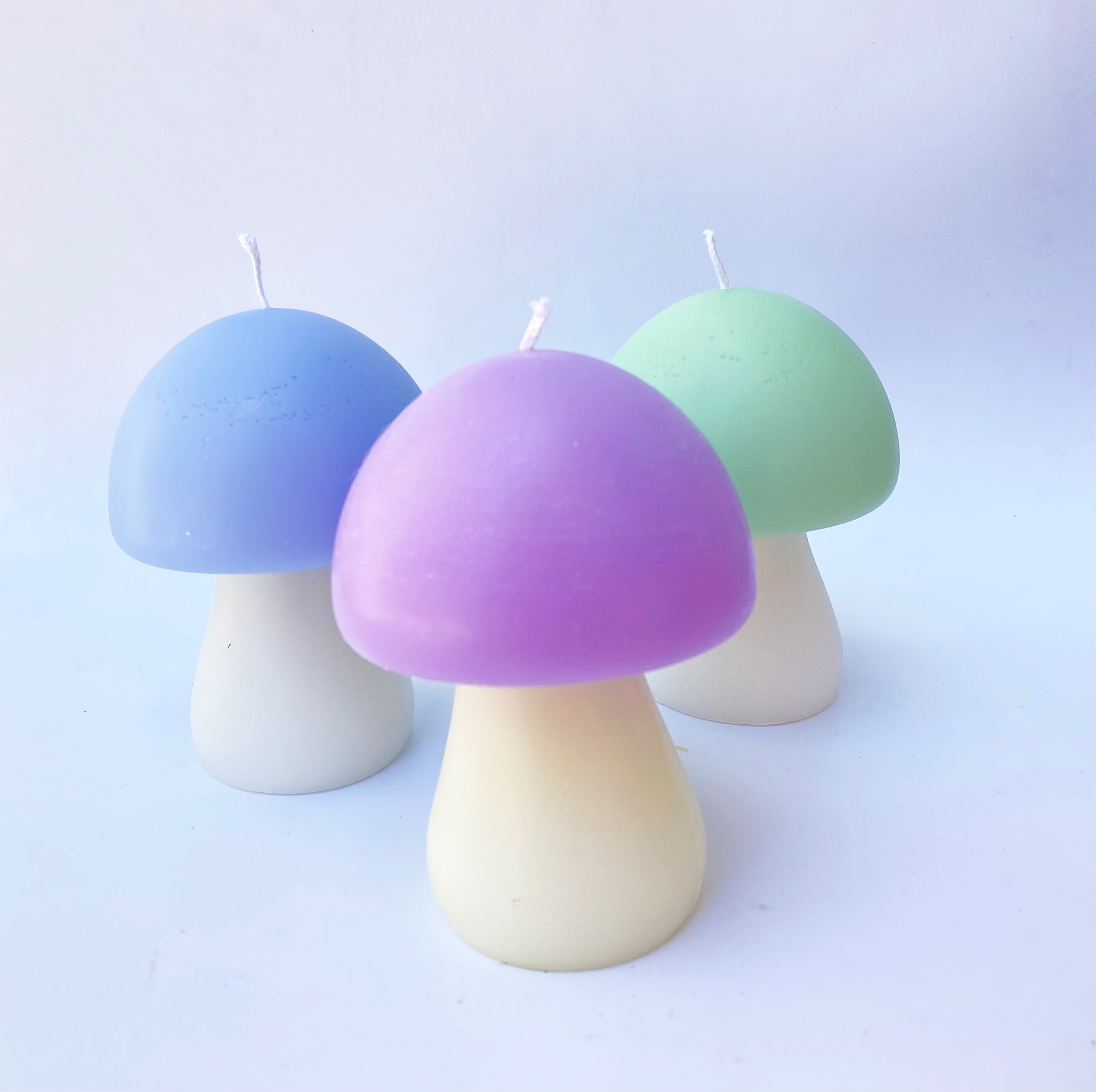 Mushroom Candle Mushroom Candle Mold Aesthetic Room Decor Etsy