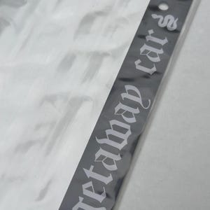 Getaway Car Swift Inspired License Plate Frame