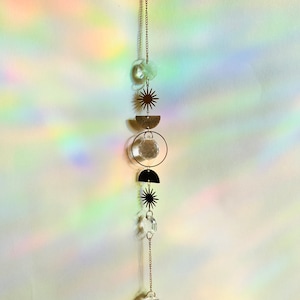 Sun Phase Crystal Sun Catcher