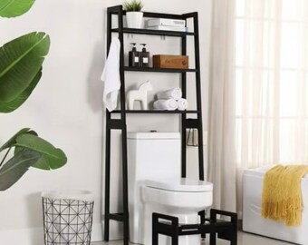 Bathroom shelf etagere over toilet, Shampoo Holder Shower bathroom shelf organizer, Toilet stand shelf