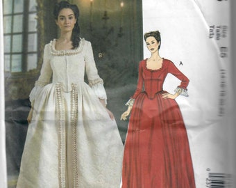 Patron De Robe De Soirée Taille Empire McCall's 6071 - Taille 12-18, Motif Couture, Non Coupé