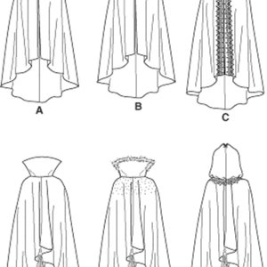 Simplicity 4947 1920s Cape Sewing Pattern Vintage Closet One Size Uncut ...