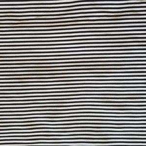 Black & Grey-White Striped Poly Fabric, 60 Inches Wide, 4-Yard Lot 4 are available image 3