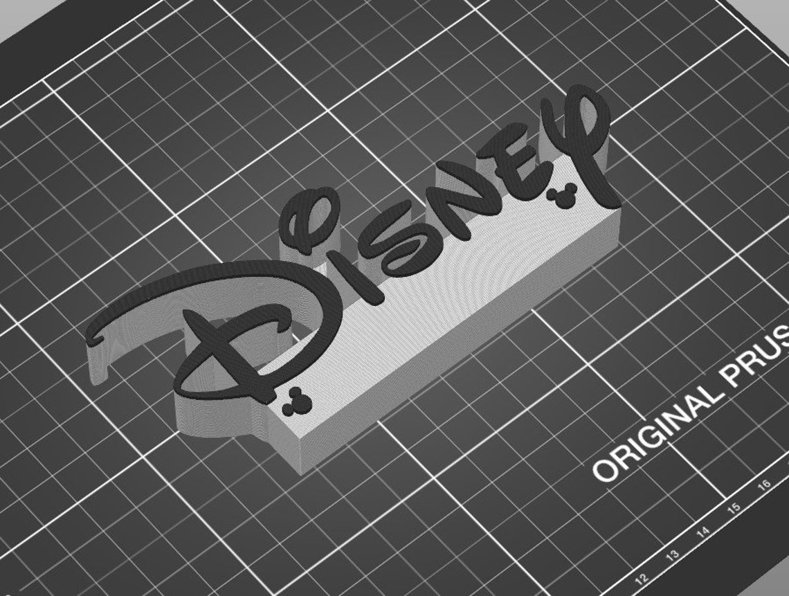 Disney 3D Printed Art - Etsy
