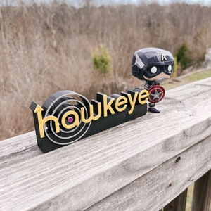 Hawkeye 3D Printed Art