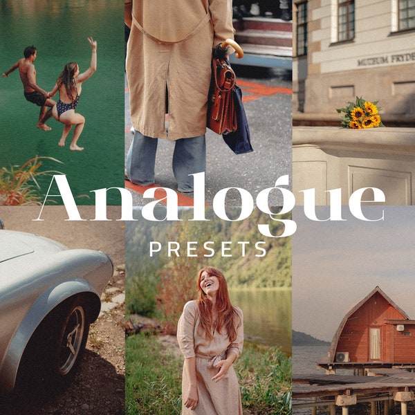 Old Film Presets for Lightroom Cinematic Filters Bundle Analog Preset Cinematic Filter Overlays VSCO filter Retro Vintage Preset Autumn Look