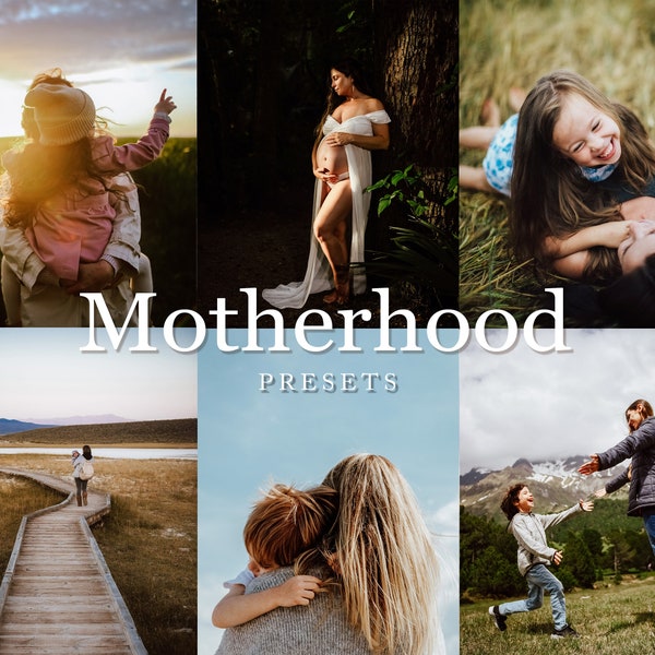 Familie presets Lightroom presets Moederschap presets Outdoor filter Kinderen preset Baby shower presets Natuurlijke preset moederschap filters