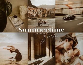 Summertime Fun Lightroom Presets: Warm Mobile & Desktop Filters