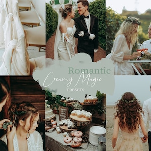 Natural Presets for Lightroom Clean Earthy Tones Creamy Presets Golden Outdoor Filter Warm Professional Wedding Preset Bohemian Preset Boho