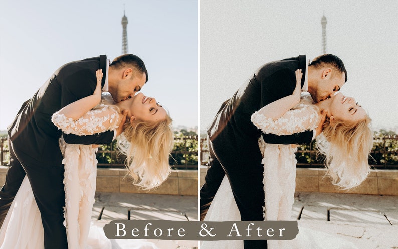 Wedding Film Presets for Lightroom Rich Brown Presets Muted Tones Filters for Love Story Photography Gold Presets Luxury Presets Warm Filter image 7