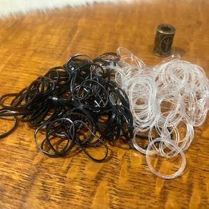 Beard ties pack of 200