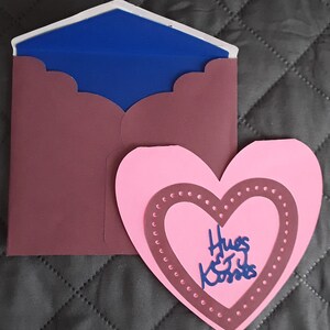 Tarjeta Abrazos y besos