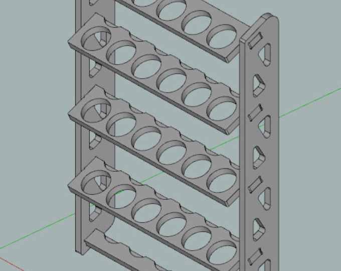 CNC File Fishing Rod Holder Vector File DXF - Etsy Canada