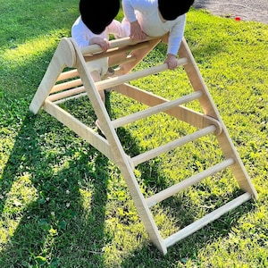 Toddler Triangle Pickler Ladder CNC Router File Foldable VCarve flat pattern dxf, svg, crv, skp  Onefinity, Shapoko Laguna