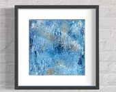 Original hand-painted painting exemplary unique acrylic painting quot Broceliande quot made in France