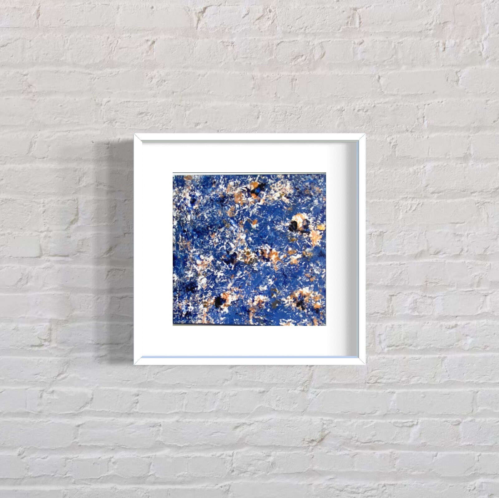 Petite Peinture Colorée Pour Une Décoration Pleine de Vie Myosotis