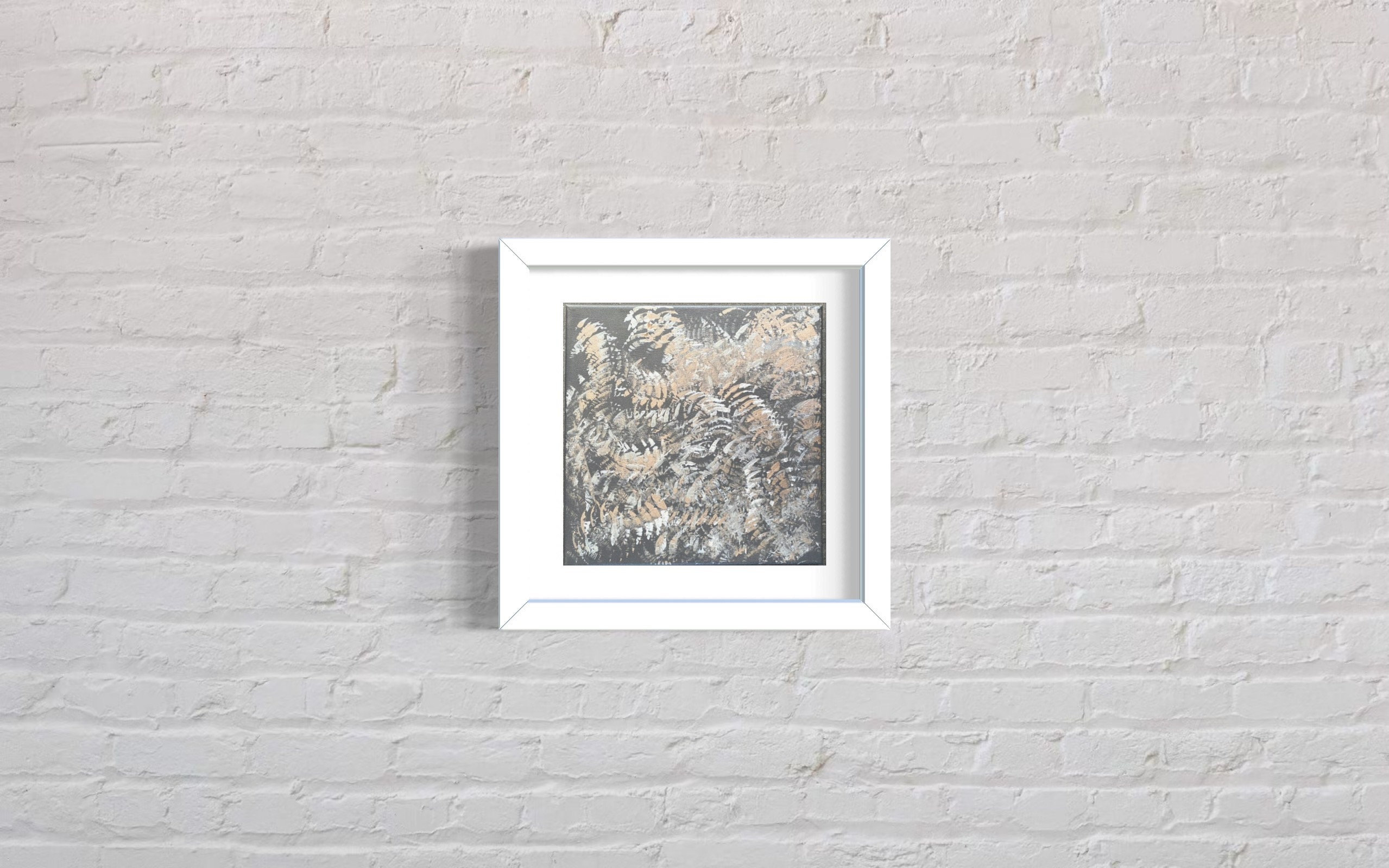 Une Idée de Cadeau Noel ou Pour Se Faire Plaisir Cette Petite Toile Faite Main Bal Des Fougères