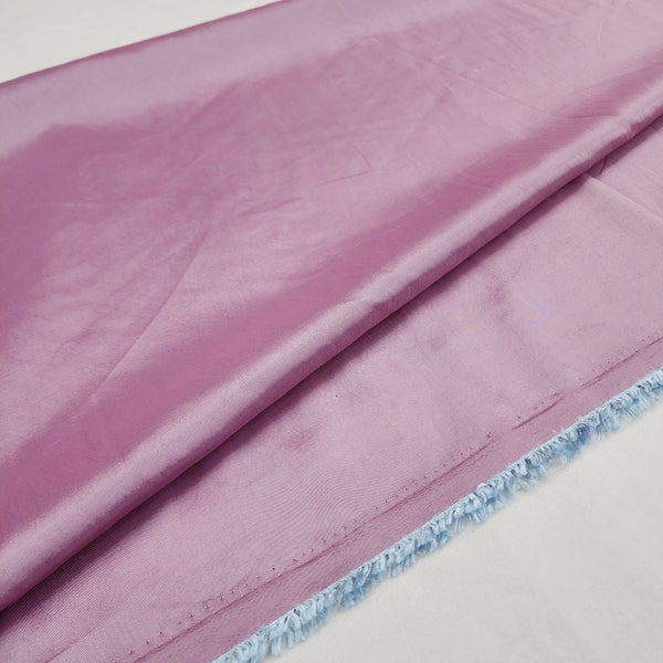 Lilac Solid Taffeta Fabric/60"Wide Two-Tone Plain Taffeta Fabric By the Yard - STYLE 292