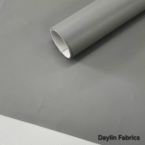 Muse Fabrics Marine Vinyl Upholstery Fabric – Charcoal Gray, 54" Wide, Sold By The Yard