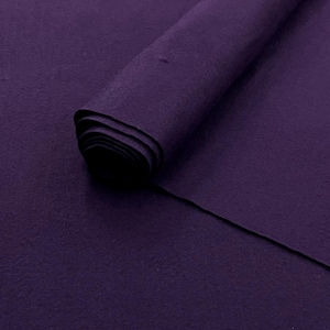 Purple Acrylic Felt Fabric By The Yard, Crafts Fabric, 72” Inches Wide, Thick Acrylic Felt Fabric for Decor, Arts, DIY, Costume, STYLE 322