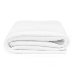 Tissu en feutre acrylique BLANC de 72 po de large par cour et boulon, feutre épais de haute qualité pour les décorations, projets, artisanat, costumes - STYLE 322