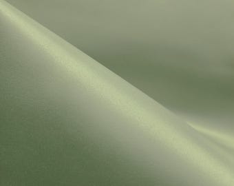Sage Green Smooth Bridal Satin By The Yard Dull Satin Fabric Matte Satin for Gowns Satin Peau De Soie Duchess Satin Non Shinny - STYLE 144