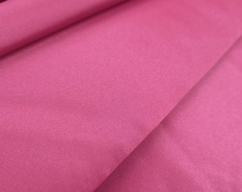 Hot Pink Smooth Bridal Satin Dull Satin for Dress Matte Satin for Gowns Satin Peau De Soie Duchess Satin Non Shinny Satin By The Yard. 144