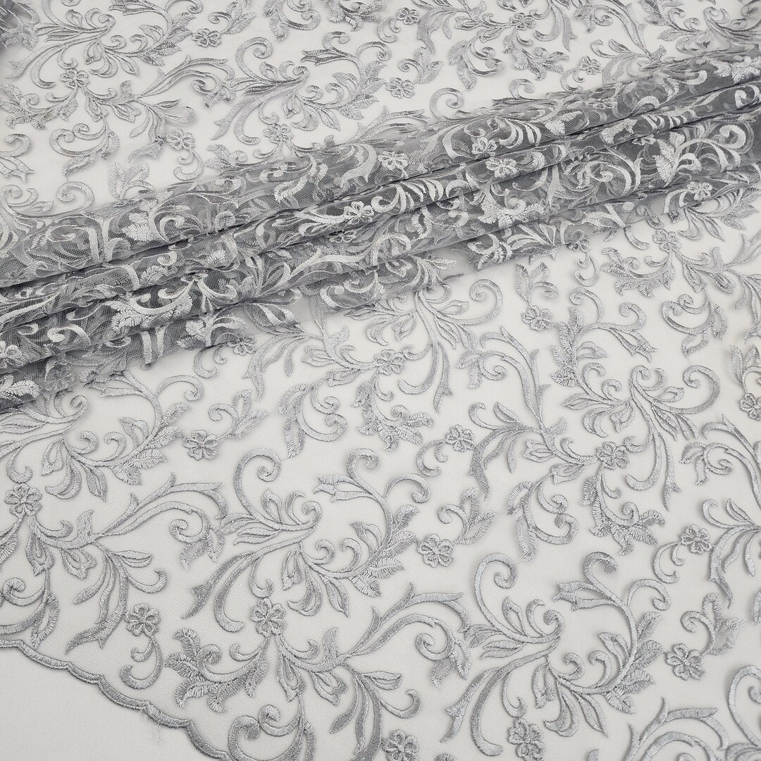 silver-floral-swirl-embroidery-on-mesh-royalty-lace-fabric-by-the-yard