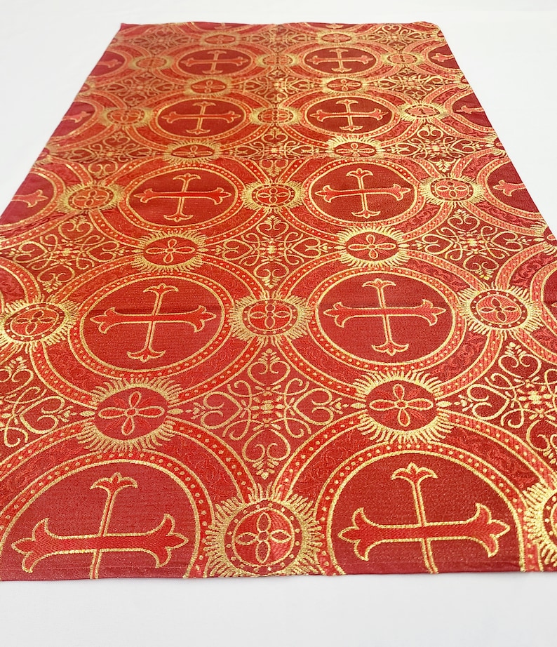 Red Gold Altar Liturgical Cloths Catholic Christian Catechesis 5 Sizes ...