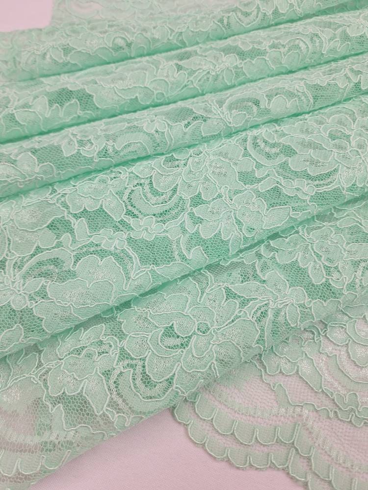 Mint Green Lace 